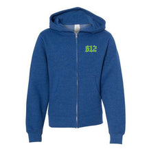 Load image into Gallery viewer, 612® Original Youth Midweight Full-Zip Hooded Sweatshirt
